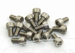 SCHREMS SCHRAUBENBOX M6 15-er SET INNEN 6-KANT EDELSTAHL M6X10 E