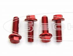 SCHREMS BUNDKOPFSCHRAUBE ALU M6X16 MM 4-PACK SCHLSSELWEITE 8 MM