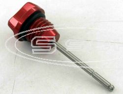 ZETA OIL DIPSTICK ALU HONDA CRF 450R 09- RED