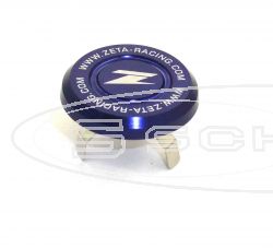 ZETA STEERING STEM CAP ALU 13-17.5MM VARIABLE BLUE