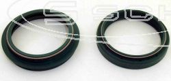 SKF FRONT FORK SEAL/DUSTCAP KIT FOR ONE SIDE PAIOLI 38mm