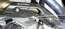 SCHREMS AUSPUFFROHR SCHUTZ-ABDECKUNG CARBON YAMAHA YZ 250F 10-