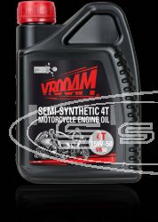 VROOAM ENGINE OIL SEMI-SYNTHETIC 4T 15W50, 1L CAN