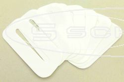 SCHREMS STICK NUMBER 17 CM 20-PACK WHITE 0