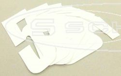 SCHREMS STICK NUMBER 17 CM 20-PACK WHITE 5