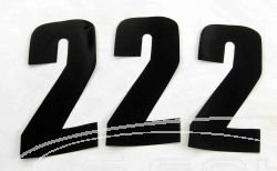 SCHREMS STICK NUMBER 17 CM 3-PACK BLACK 2