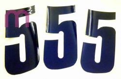 SCHREMS STICK NUMBER 17 CM 3-PACK BLUE 5