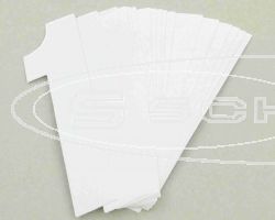 SCHREMS STICK NUMBER 20 CM 20-PACK WHITE 1