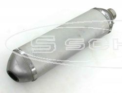 HGS SCHALLDMPFER T1 ALU OVAL MOTO CROSS HONDA CRF 450R  11-12