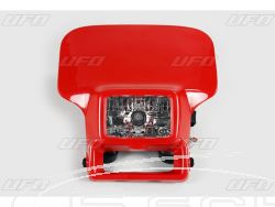 UFO HEADLIGHT HALOGEN HONDA XR 250/400R 96- RED