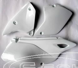 UFO SEITENTEILE SET SUZUKI DRZ 400E 00- WEISS