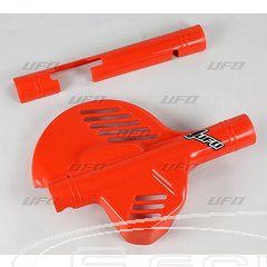 UFO BREMSSCHEIBENSCHUTZ VORNE HONDA XR 600R 88-02 ORANGE