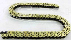 DID CHAIN 520VT2 X-RING SUPER REINFORCED HEAVY DUTY EXTRA-PREMIUM 118 LINKS/ROLLING GOLD
