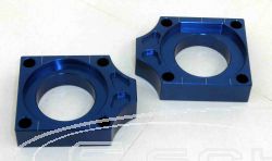 SCHREMS AXLE BLOCKS REAR KAWASAKI KX 125/250 03- / KX 250F 04- /