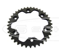 REAR SPROCKET SCHREMS KETTENRAD HONDA TRX 700 QUAD 2008- 520-37