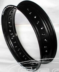 SM-PRO PLATINIUM FELGE - 18 x 4.25 36-LOCH - matt schwarz - KTM 990 OEM (2004-13) Wide Cush Drive (hinten Nabe) Vice Versa