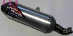 HGS SLIP ON TLUMIČ T1 OVAL ALU MOTO CROSS HONDA CRF 150R 07-