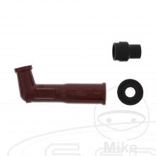 SPARK PLUG COVER XD05F-R red NGK