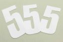 SCHREMS STICK NUMBER 17 CM 3-PACK WHITE 5