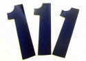 SCHREMS STICK NUMBER 17 CM 3-PACK BLUE 1