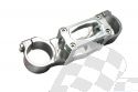 ZETA GABELBRCKEN SATZ OBEN, EINSTELLBARES SYSTEM CNC BEARBEITET ALU 28,6 MM SUZUKI RM 125 05-,RM 250 04-