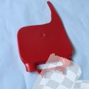 FRONT NUMBER PLATE HONDA CR 60 84-87, CR 80 84-87 RED