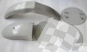 PLASTIKTEILE KIT YAMAHA YZ 250/360 74 SILBER